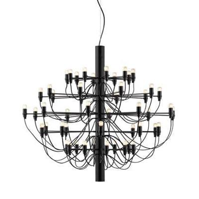 Flos 2097/50 Hanglamp - Mat zwart - Helder Flos 2097/50 Hanglamp - Mat zwart - Helder