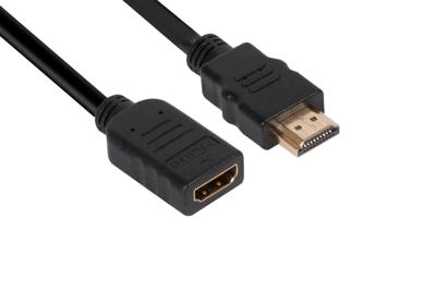 Club 3D premium high speed hdmi 2.0 extension kabel (zwart, 3 meter, cac-1321)