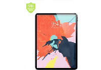 iPad Pro 12.9 2021 Screen Protector, Gecko Tempered Glass, Transparant - thumbnail