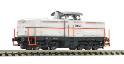 Fleischmann 721282 N diesellocomotief op 847 957-8 van de SERSA Fleischmann 721282 N diesellocomotief op 847 957-8 van de SERSA