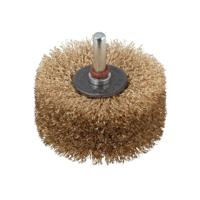 Wolfcraft Hout structuurborstel | Ronde schacht | Ø80 x 35mm | 1 stuk - 2265000 - thumbnail