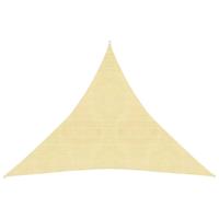 VidaXL Zonnezeil 160 g/m² 4x4x4 m hdpe beige - thumbnail