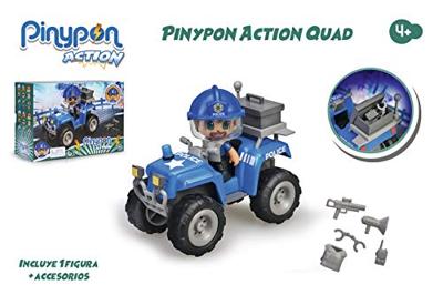 Famosa Pinypon - politie trike met politieagent