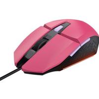 Trust GXT109P FELOX Gaming-muis Kabelgebonden Optisch Pink 6 Toetsen 6400 dpi Verlicht - thumbnail