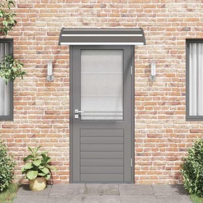 VidaXL Deurluifel 120x75 cm pc zwart