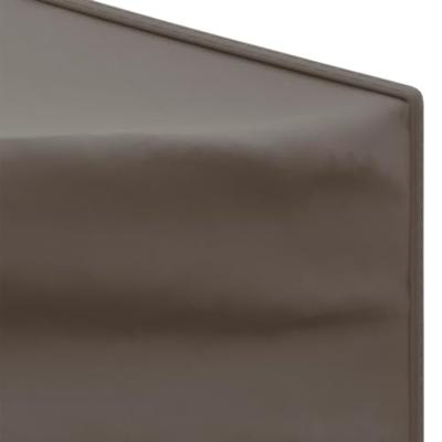 Partytent inklapbaar met zijwanden 3x3 m taupe - thumbnail