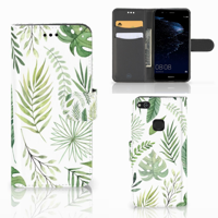 Huawei P10 Lite Hoesje Leaves - thumbnail