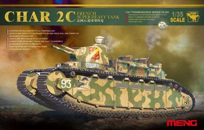 Meng 1/35 French S.H Tank Char 2C Meng 1/35 French S.H Tank Char 2C