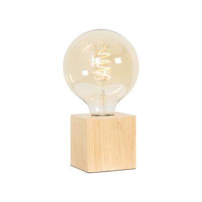 Tafellamp Block Hout