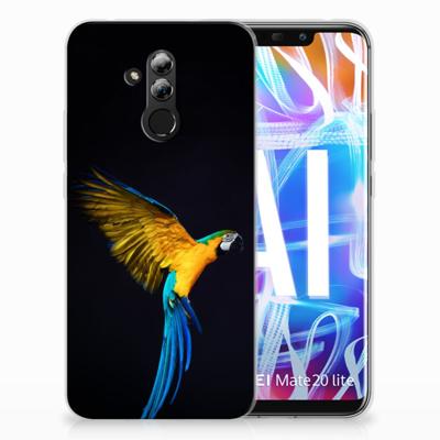 Huawei Mate 20 Lite | TPU Hoesje | Papegaai