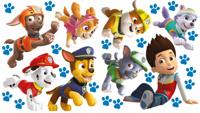 Nickelodeon muurstickers Paw Patrol run 2 stickervellen - thumbnail