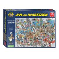 Jumbo Jan van haasteren legpuzzel - de bakkerij, 2000st. - thumbnail