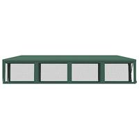 VidaXL Partytent met 10 mesh zijwanden 3x12 m hdpe groen - thumbnail