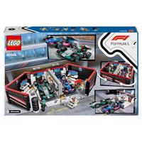 LEGO City F1 garage met Mercedes-AMG en Alpine auto's 60444 - thumbnail