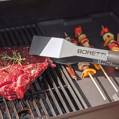 BBQ 3-delige set tang compact, spatel, borstel Boretti - Boretti - thumbnail