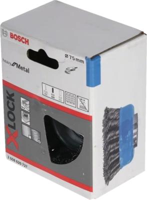Bosch Accessories X-Lock komborstel 75 mm, gevlochten staaldraad X-LOCK 2608620726 1 stuk(s)