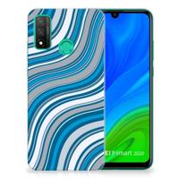 Huawei P Smart 2020 | TPU bumper | Waves Blue - thumbnail