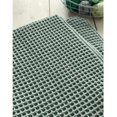 Haakpatroon Stylecraft Ledikantdeken Wafelsteek