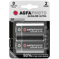 AgfaPhoto Accu Alkaline Ultra -D LR20 Mono 2 stuks - thumbnail