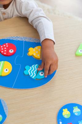 Goula vissen mix & match spel