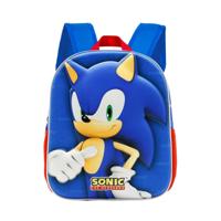 Sonic The Hedgehog 3D Backpack Sega Velocity Blue Small - thumbnail