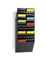 Durable FLEXXIBOXX 12 A4 1709763060 Folderhouder Zwart DIN A4 staand 1 stuk(s) Aantal vakken: 12 (b x h x d) 240 x 1115 x 135 mm - thumbnail
