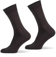 Heren katoenen sokken 1 paar - Naadloze sokken - Zachte kousen - zwart, blauwe, huidskleur - Witte sokken - thumbnail