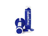 Domino rubber handvat "a260 rubber grip a260 bl/gr 120mm closed - thumbnail