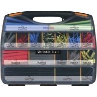 HellermannTyton 380-03002 Krimpkous zonder lijm Bont Krimpverhouding:3:1 975 onderdelen - thumbnail