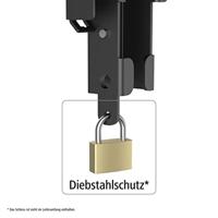 Hama TV Muurbeugel Kantelbaar Antidiefstal-Voorziening voor Schermen tot 80 Inch Zwart - thumbnail