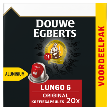 Douwe Egberts Lungo Original - 20 koffiecups