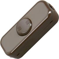 Kopp 193606003 Snoerschakelaar Bruin 1x uit/aan 10 A 1 stuk(s) - thumbnail