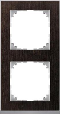 Merten MEG4020-3671 Afdekking Frame System M Wengé 1 stuk(s)