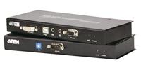 ATEN CE600 Extender (verlenging) DVI, USB-A 2.0 Via netwerkkabel RJ45 60 m - thumbnail