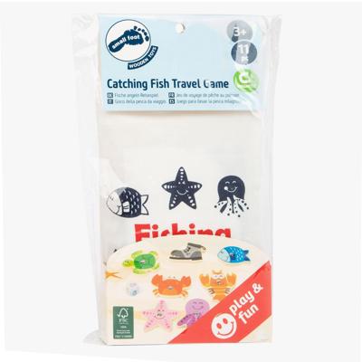 Small Foot houten vishengel reisspel