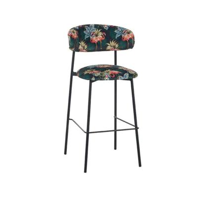 LABEL51 Eetkamerstoel Ferry - Multicolor - Fluweel - Zithoogte 78