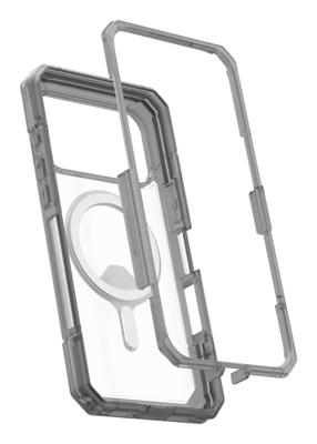 Urban Armor Gear Case Apple iPhone 17 Pro Max Grijs, Transparant Urban Armor Gear Case Apple iPhone 17 Pro Max Grijs, Transparant