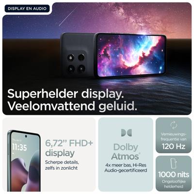 Smartphone Motorola G56 5G GRAY MIS 6,72" 8 GB RAM 256 GB Grijs