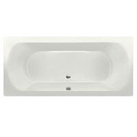 Ligbad Inbouw Xenz Lagoon Rechthoek 1-2 Persoons Duobad 75x170x50cm Acryl Edelweiss Mat met Poten - thumbnail