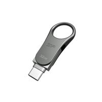 Silicon Power C80 Dual USB Pendrive Mobile 32GB USB-C Grey - thumbnail