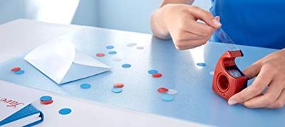 tesa Plakbanddispenser 57444-00001-00 Rood, Blauw Rolbreedte (max.): 19 mm Rollengte (max.) 33 m - thumbnail