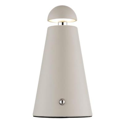 Globo Moderne tafellampLiva zand bruin oplaadbaar - 21042B