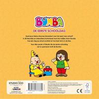 Studio 100 Bumba kartonboek met flapjes - de eerste schooldag - thumbnail