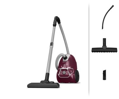 Stofzuiger met zak Rowenta RO3969EA 3L 750W Easy Brush Rood Paars 2000 W 750 W Stofzuiger met zak Rowenta RO3969EA 3L 750W Easy Brush Rood Paars 2000 W 750 W