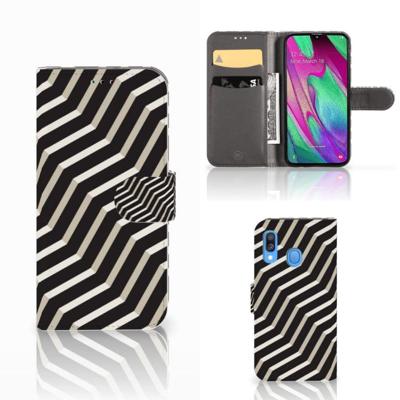 Samsung Galaxy A40 | Book Case | Illusion