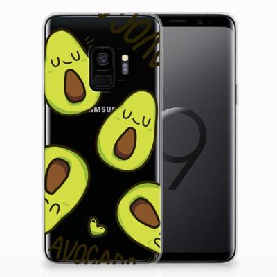 Samsung Galaxy S9 Telefoonhoesje met Naam Avocado Singing Samsung Galaxy S9 Telefoonhoesje met Naam Avocado Singing