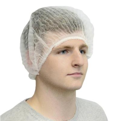 Antistat 600-3033 ESD Geplisseerde mob-kap Wit