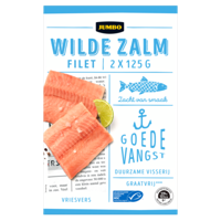 Jumbo Wilde Zalmfilet 2 x 125 g - thumbnail