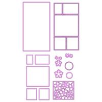 Nellie's Choice • multi frame dies lentebloemen 16st. - thumbnail