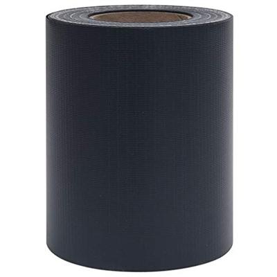VidaXL Tuinschermen 4 st 35x0,19 m pvc mat donkergrijs